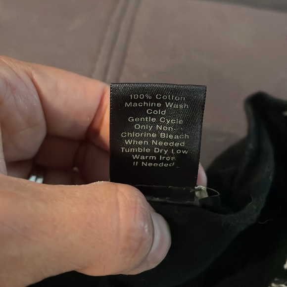 ANN TAYLOR Black & White Flower Print 3/4 Sleeve Cardigan Size Large - Picture 8 of 8